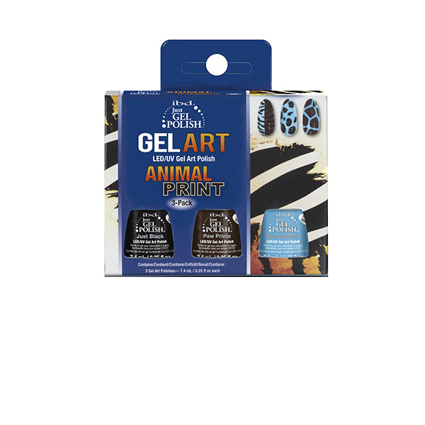 Just Gel Polish - Gel Art Animal Print Kit